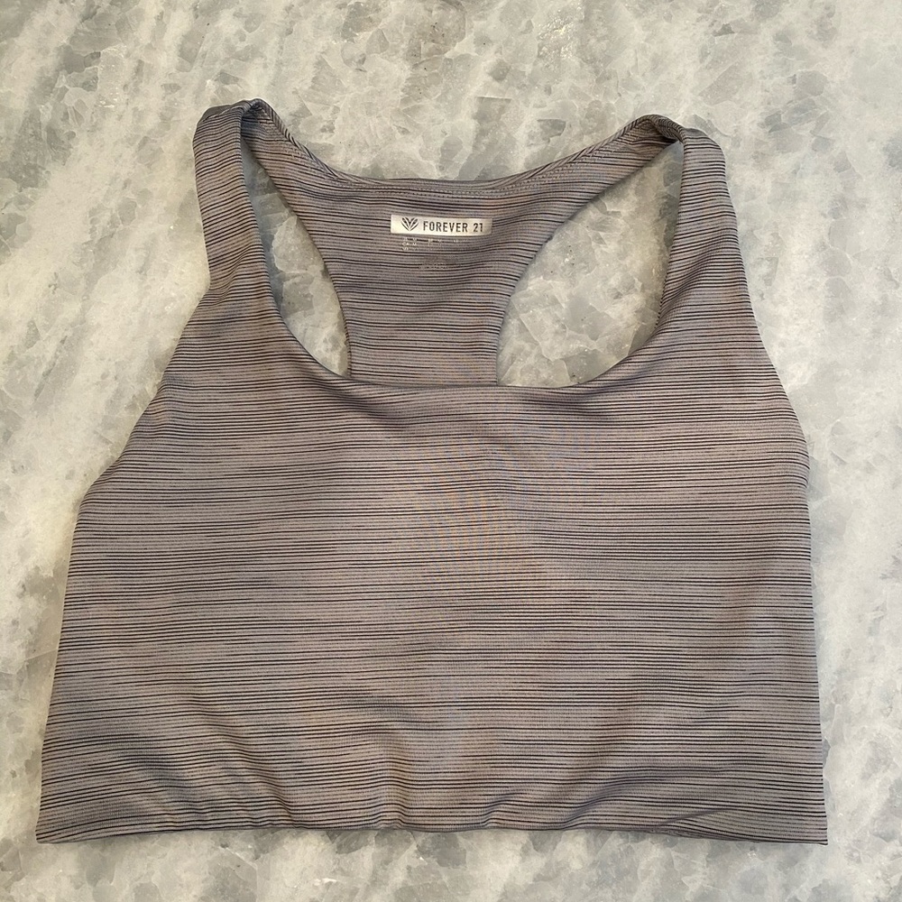Forever 21 longline sport bra
